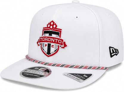 New Era MLS Toronto FC 9SEVENTY Stretch-Snap Multirope Adjustable Hat - White