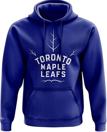 Mitchell & Ness NHL Toronto Maple Leafs Negative Space Hoodie - Blue