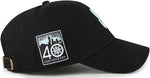 47 MLB Seattle 1987 Black Mint Double Under Clean Up Adjustable Hat - Black