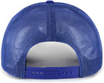 '47 NHL Edmonton Foam Front Mesh Trucker FM Adjustable Snapback Hat - Blue