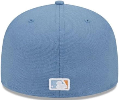 New Era MLB Toronto Blue Jays Color Pack 59FIFTY World Series 1992 Sidepatch Fitted Hat - Blue/Pink