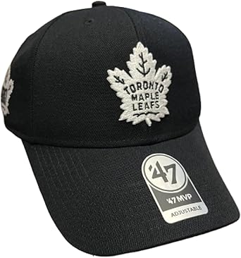 47 MVP NHL Toronto Vintage Sure Shot Adjustable Snapback Hat - Black
