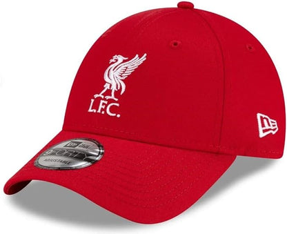 New Era 9FORTY EPL Liverpool FC Adjustable Hat - Scarlet/White