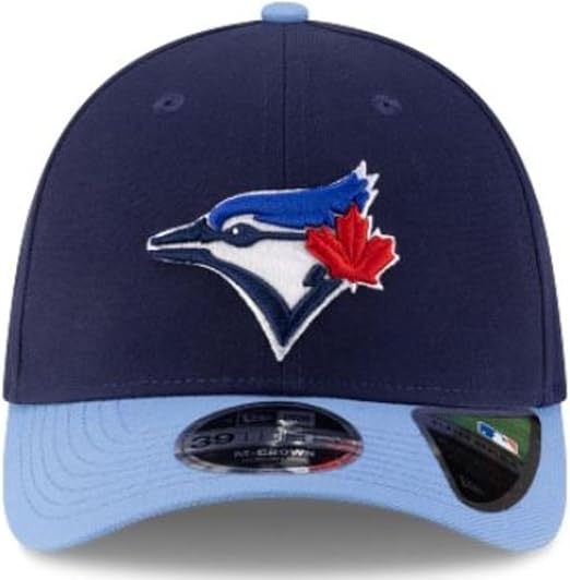 New Era MLB Toronto Blue Jays 39THIRTY Player Replica Alternate 4 On-Field Fitted Cap - Navy/Powder Blue