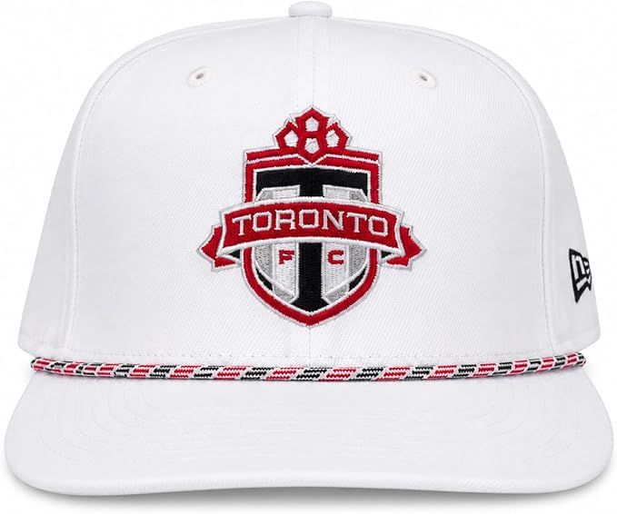 New Era MLS Toronto FC 9SEVENTY Stretch-Snap Multirope Adjustable Hat - White