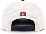 47 NHL Montreal Canadiens Two Tone Rope Adjustable Hitch Snapback Hat - White/Navy