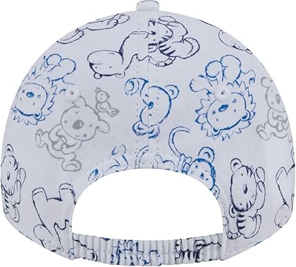 New Era MLB Toronto Blue Jays Youth Animal Print Adjustable Flex Hat - White