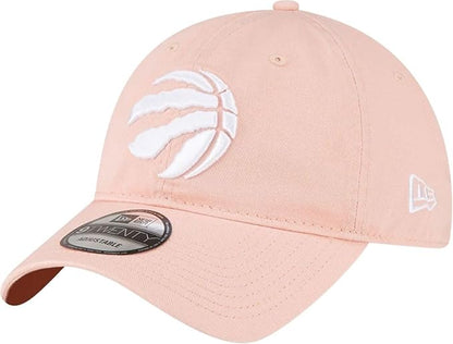 New Era 9TWENTY NBA Toronto Raptors Adjustable Hat - Pink