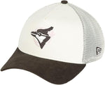 New Era Toronto Blue Jays 9FORTY A-Frame Trucker 1993 World Series - Chrome Walnut/Pink