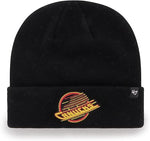 '47 NHL Vancouver Canucks Raised Cuff Knit - Black