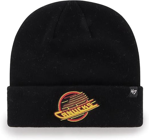 '47 NHL Vancouver Canucks Raised Cuff Knit - Black