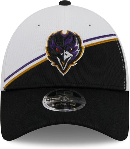 New Era NFL Baltimore Ravens 2023 Sideline 9FORTY Purple and Black Adjustable Hat