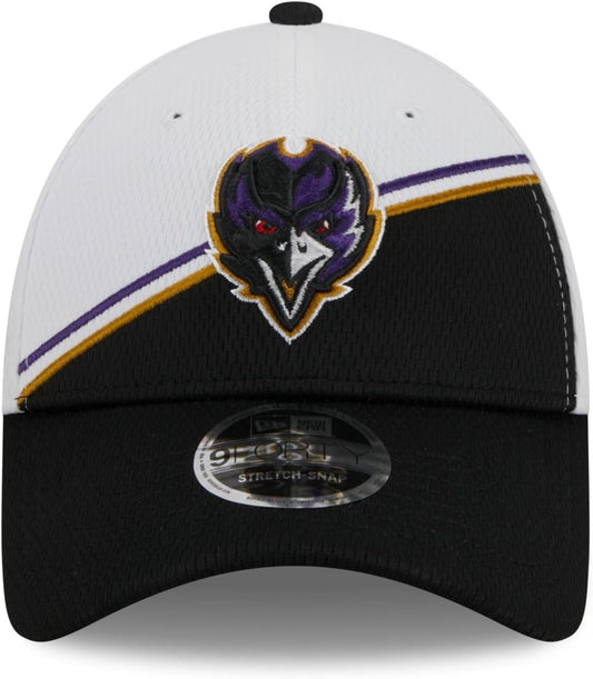 New Era NFL Baltimore Ravens 2023 Sideline 9FORTY Purple and Black Adjustable Hat