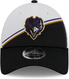 New Era NFL Baltimore Ravens 2023 Sideline 9FORTY Purple and Black Adjustable Hat