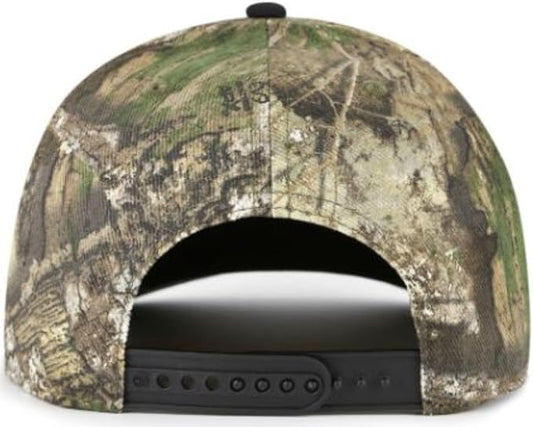 '47 Hitch TT MLB Toronto Blue Jays REALTREE APX Two Tone Adjustable Snapback Hat- Camo/Black