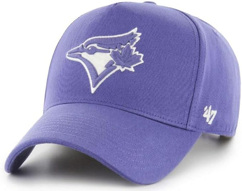 '47 MLB Toronto Blue Jays Offside Foundation Adjustable Snapback Hat - Blue