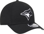 New Era MLB Toronto Blue Jays 9FORTY A-Frame Adjustable Hat - Black