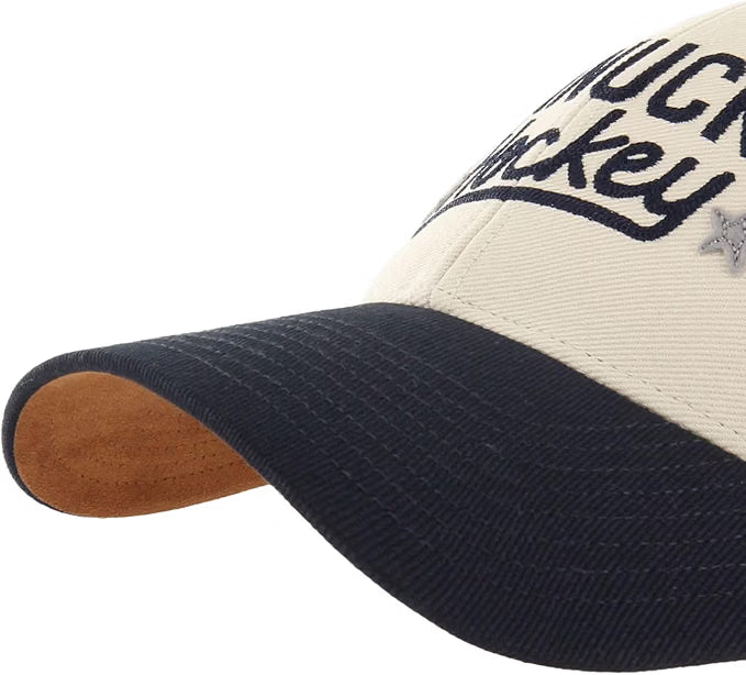 '47 NHL MVP Vancouver Canucks HPD Snapback Hat - White/Navy