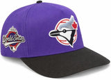 Mitchell & Ness MLB Toronto Blue Jays 1992 World Series Adjustable Snapback Hat - Purple/Black
