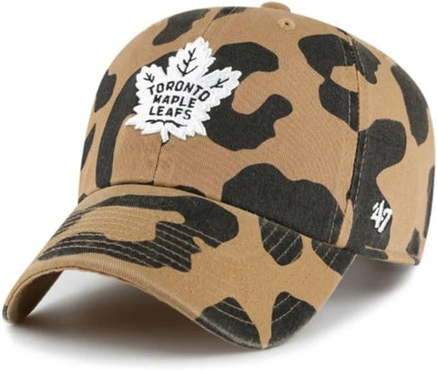 47 NHL Women's Toronto Maple Leafs Rosette Adjustable Clean Up - Camel