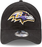 New Era NFL Baltimore Ravens 9TWENTY Adjustable Hat - Black