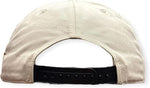 American Needle NHL Vancouver Canucks Roscoe Alt Adjustable Snapback Hat with Side Patch - Cream/Black