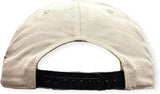 American Needle NHL Vancouver Canucks Roscoe Alt Adjustable Snapback Hat with Side Patch - Cream/Black