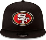 New Era 9FIFTY NFL San Francisco 49ers Adjustable Snapback Hat - Black