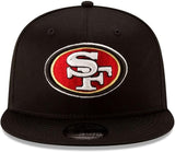 New Era 9FIFTY NFL San Francisco 49ers Adjustable Snapback Hat - Black