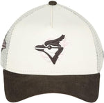 New Era Toronto Blue Jays 9FORTY A-Frame Trucker 1993 World Series - Chrome Walnut/Pink