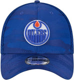 New Era NHL Edmonton Oilers Active Subtle Camo 39THIRTY Flex Hat - Royal