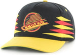 '47 NHL Hitch Vancouver Canucks Diamond Cut Snapback Hat - Black/Yellow