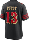 Nike NFL San Francisco 49ers Brock Purdy 2025 Rivalries Collection Game Jersey - Black/Red