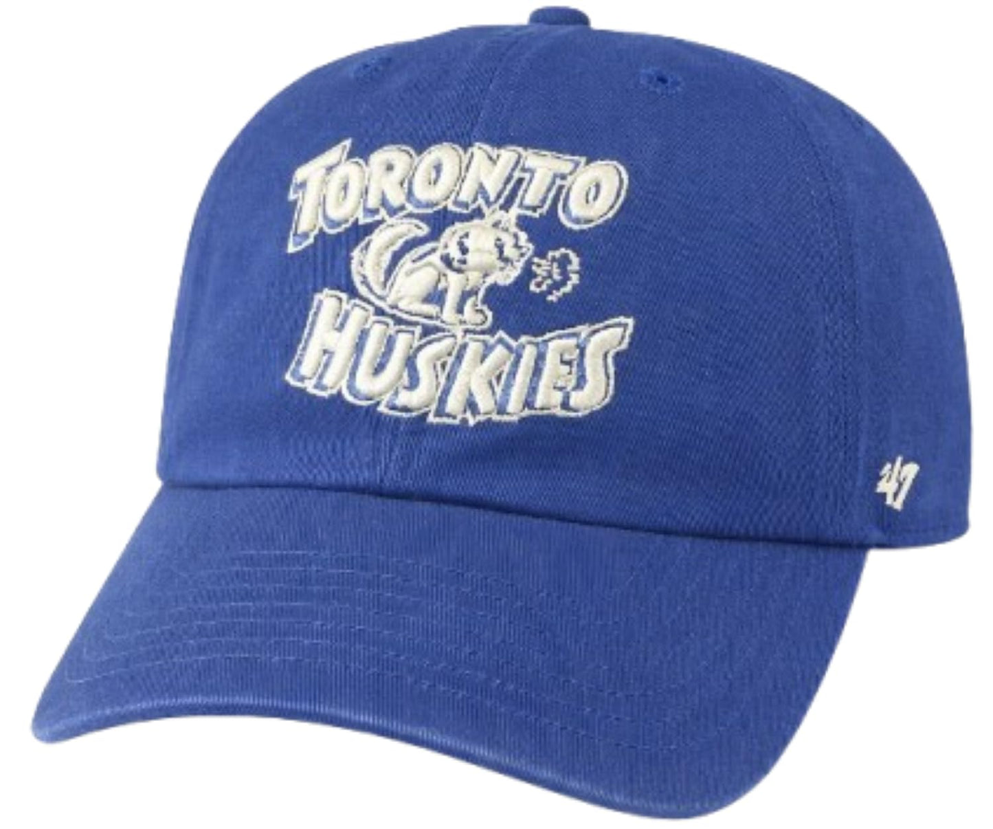 47 NBA Toronto Hardwood Classics Clean Up Adjustable Hat - Blue