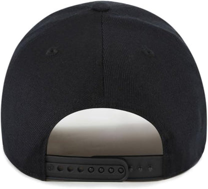 '47 MLB Los Angeles Dodgers Sure Shot MVP Snapback Hat - Black/White