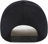 '47 MLB Los Angeles Dodgers Sure Shot MVP Snapback Hat - Black/White