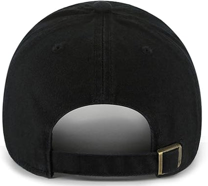 47 MLB Seattle 1987 Black Mint Double Under Clean Up Adjustable Hat - Black