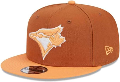 New Era MLB Toronto Blue Jays Two-Tone Color Pack 9FIFTY Snapback Hat - Brown/Orange
