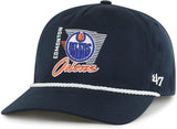 47 NHL Hitch Edmonton Oilers Splint Adjustable Snapback Hat - Navy