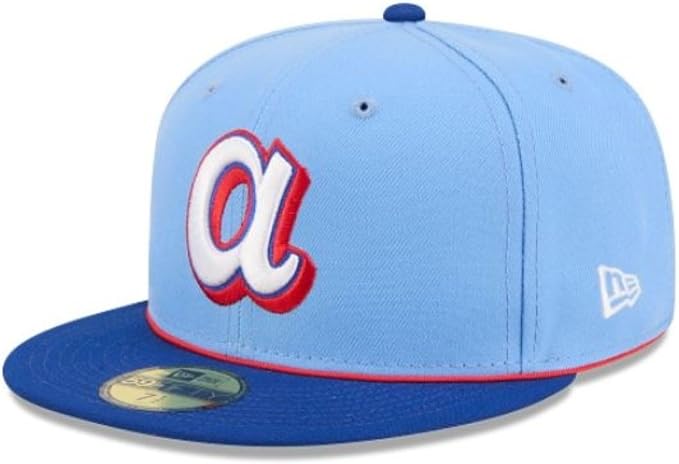 New Era MLB Atlanta Braves 2026 City Connect On-Field 59FIFTY Fitted Hat - Blue
