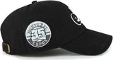 47 MLB Montreal Expos 1969 Black Mint Double Under Clean Up Adjustable Hat - Black