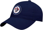 American Needle NHL Winnipeg Jets Blue Line Hat Adjustable Hat - Navy