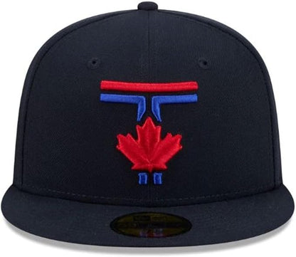 New Era 59FIFTY MLB Toronto Blue Jays 50th Anniversary Side Patch 2026 City Connect Fitted Hat - Navy