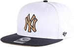 47 MLB New York Yankees Corkscrew Captain Snapback - White