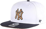 47 MLB New York Yankees Corkscrew Captain Snapback - White