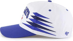 '47 MLB Hitch Toronto Blue Jays Diamond Cut Snapback Hat - White/Blue