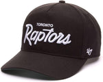 47 NBA Toronto Raptors Attitude Hitch RF Adjustable Snapback Hat - Black