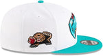 New Era 9FIFTY NBA 2024 Memphis Grizzlies Classic Edition Snapback Hat - White/Blue