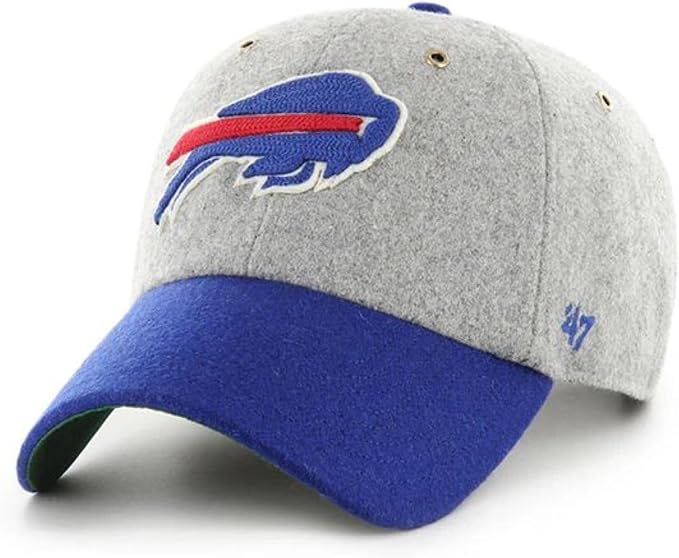'47 NFL Buffalo Bills Golden Age TT Adjustable Wool Clean Up - Grey/Blue