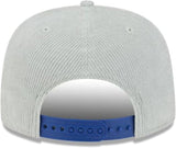 New Era Golfer MLB Toronto Blue Jays Corduroy Adjustable Snapback Hat - Grey